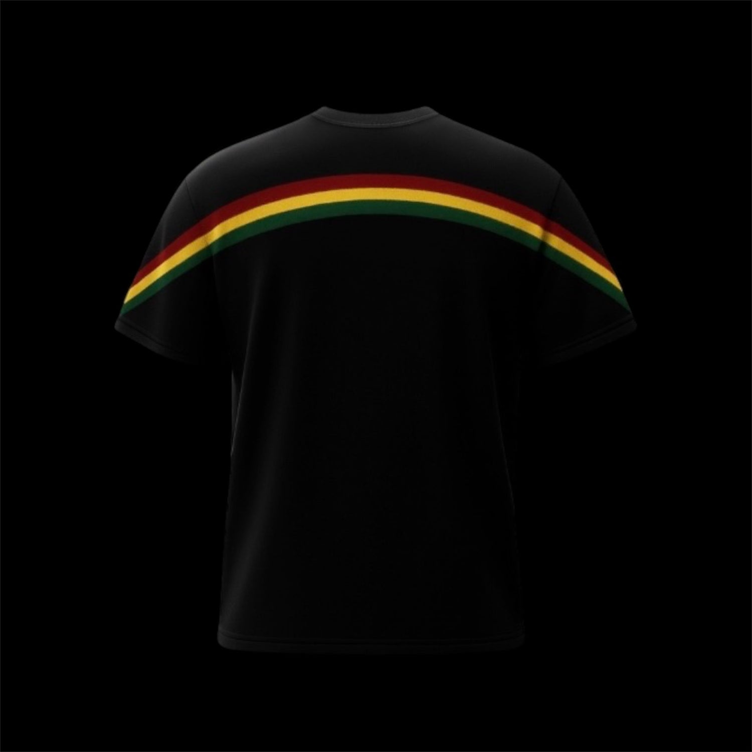 T-shirt Hoodie Noir au couleur de la Guinée Bissau ( Bientôt)